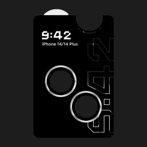 Защитное стекло 9:42 для камери iPhone 14/14 Plus (Clear) в Хмельницком