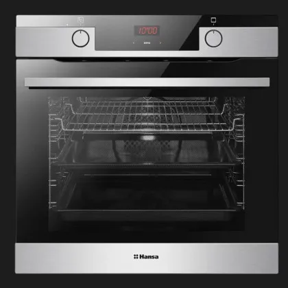 Духова шафа Hansa електрична, 60см, 77л, A (BOEI684620) (Stainless Steel/Black)