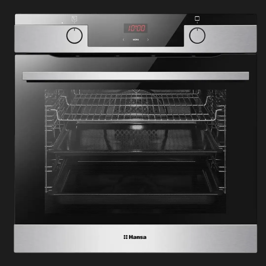 Духова шафа Hansa електрична, 60см, 77л, A (BOEI684620) (Stainless Steel/Black)