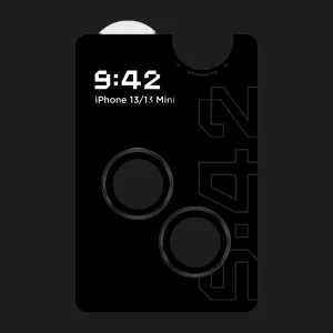 Защитное стекло 9:42 для камери iPhone 13/13 mini (Midnight) в Хмельницком