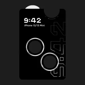 Защитное стекло 9:42 для камери iPhone 13/13 mini (Starlight) в Хмельницком