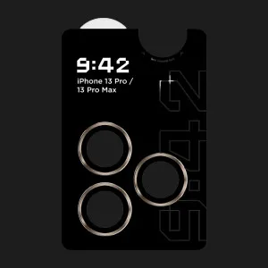 Защитное стекло 9:42 для камери iPhone 13 Pro/13 Pro Max (Gold) в Хмельницком
