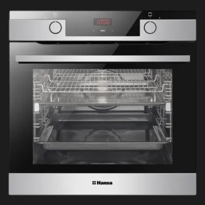 Духова шафа Hansa електрична, 65л, A (BOEIS69407) (Stainless Steel/Black)