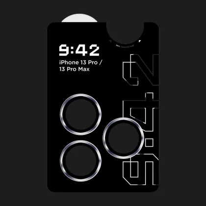Защитное стекло 9:42 для камери iPhone 13 Pro/13 Pro Max (Graphite)