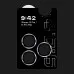 Защитное стекло 9:42 для камери iPhone 13 Pro/13 Pro Max (Graphite)