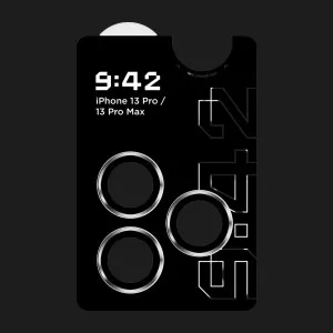 Защитное стекло 9:42 для камери iPhone 13 Pro/13 Pro Max (Silver) в Хмельницком