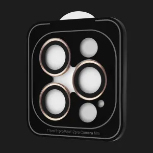 Защитное стекло ACHILLES для камери iPhone 11 Pro/11 Pro Max/12 Pro (Gold) в Хмельницком