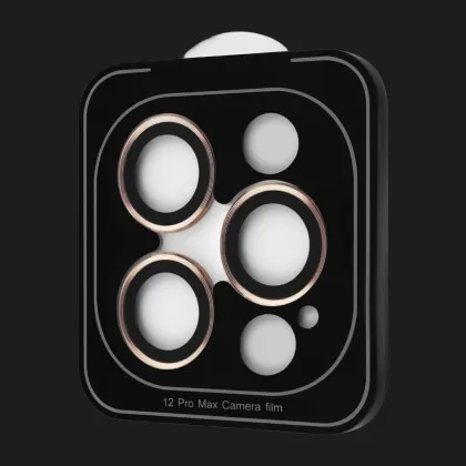Защитное стекло ACHILLES для камери iPhone 12 Pro Max (Gold)