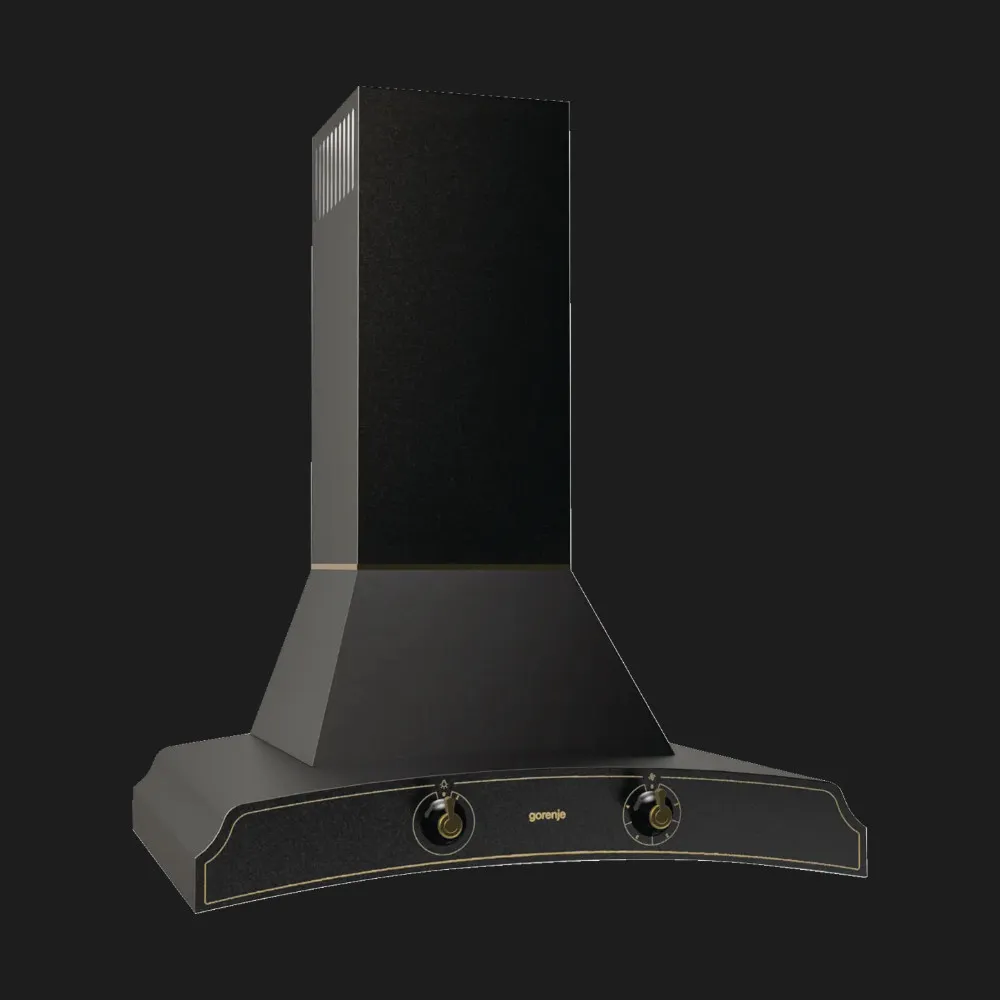 Витяжка Gorenje купольна, 60 см, 621 м3/год (Black) (DK63MCLB)