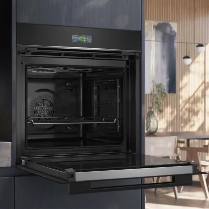 Духова шафа Siemens електрична, 71л, A+ (HB774G1B1) (Black)