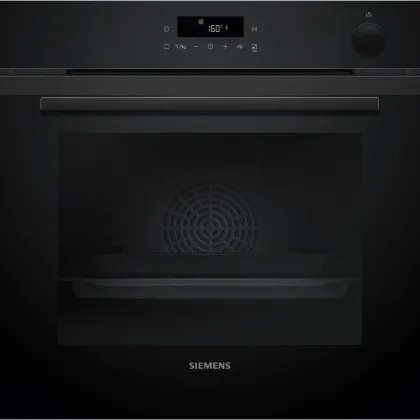 Духова шафа Siemens електрична, 71л, A+ (HR232GEB3) (Black)