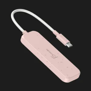 Адаптер J5create USB-C 4-in-1 (2xUSB-A + 2xUSB-C 3.2 10Gbps) (Rose) в Херсоне