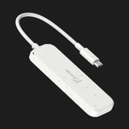 Адаптер J5create USB-C (4xUSB-A 3.2 10Gbps) (White) в Чернігові