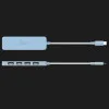 Адаптер J5create USB-C (4xUSB-A 3.2 10Gbps) (Cyan)