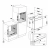 Духова шафа Whirlpool електрична, 73л, A+ (WOI4S8CM1SEA) (Beige)