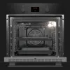 Комплект Hansa (духовка електрична + емальована газова поверхня) (FCGS68326) (Black)