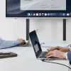 Перехідник UGREEN CM251 5-in-2 Dual USB Type-C to 3x USB 3.0 + HDMI + USB Type-C (Space Gray)
