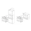 Комплект Hansa (духовка електрична + поверхня газова) (FCGI69329) (Stainless Steel/Black)