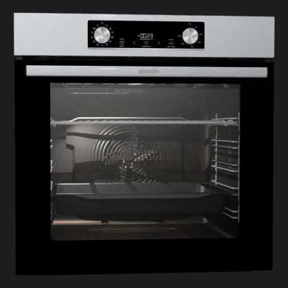 Комплект Gorenje (духовка BO6737E02X + поверхня ECT41SC) (Stainless Steel/Black)