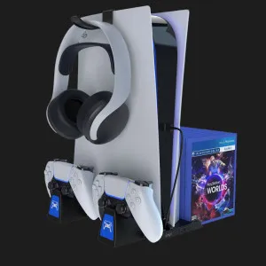 Зарядна станція iPega PG-P5009 для Sony PS5/PS5 Slim (Black) в Олександрії