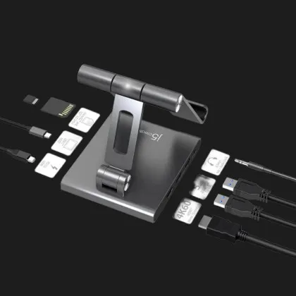 Подставка/ док-станция для iPad USB-C 8-в-1 J5create JTS224-N (Gray) в Чернигове
