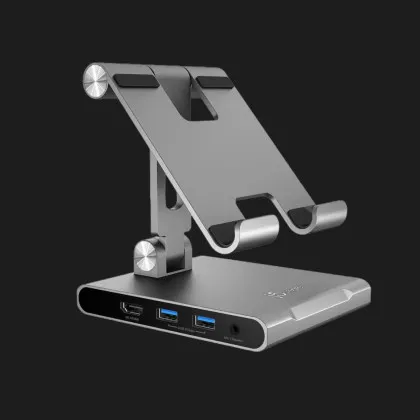 Подставка/ док-станция для iPad USB-C 8-в-1 J5create JTS224-N (Gray) в Чернигове