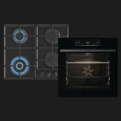 Комплект Gorenje (духовка BO6735E05B + поверхня GTW641EB) (Black)