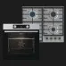 Комплект Gorenje (духовка BO6737E02XK + поверхня G642ABX) (Stainless Steel/Black)