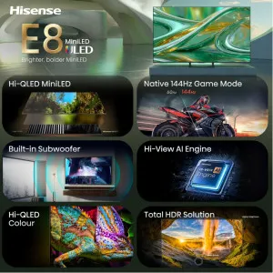 Телевізор Hisense 50 50E8S (UA) в Чернівцях