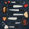 Кухонний ніж поварський Tefal Ice Force 20см (Black) (K2320714)