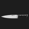 Кухонний ніж поварський Tefal Ice Force 20см (Black) (K2320714)