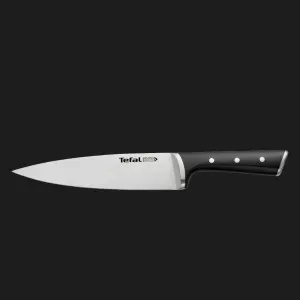Кухонний ніж поварський Tefal Ice Force 20см (Black) (K2320714)