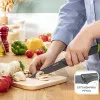 Кухонный нож универсальный Tefal Fresh Kitchen 12см (Dark Gray) (K1220704)
