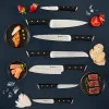 Кухонний ніж шеф-кухаря Tefal Ice Force 15см (Black) (K2320324)