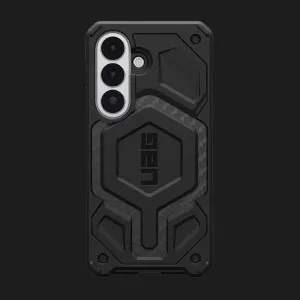 Чехол UAG Monarch Pro with Magnet для Samsung Galaxy S26 (Carbon Fiber) в Луцке