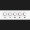 Витяжка Gorenje купольна, 60 см, 450 м3/год (White) (WHC629E4W)