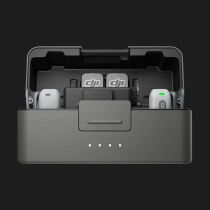 Микрофонная радиосистема DJI Mic Mini 2 2TX + 1 Mobile RX + Charging Case (CP.RN.00000532.01) в Борисполе