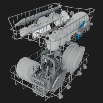 Посудомийна машина вбудована Indesit (DSIE2B10) (White)