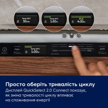 Посудомийна машина вбудована Electrolux (E82LX520T) (White)
