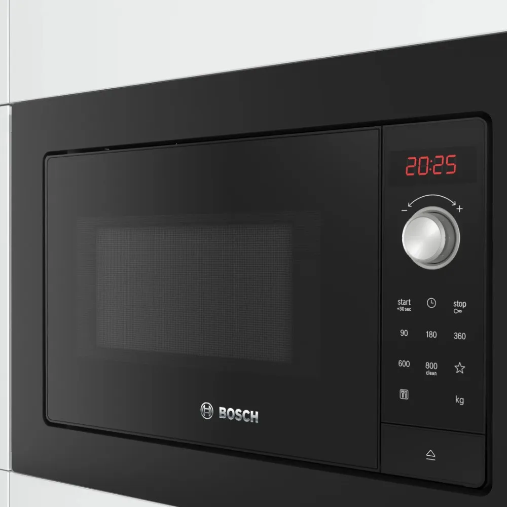 Мікрохвильова піч вбудована Bosch BFL623MC3 (Black)