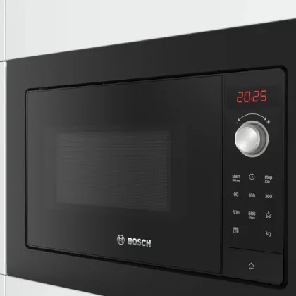 Мікрохвильова піч вбудована Bosch BFL623MC3 (Black)