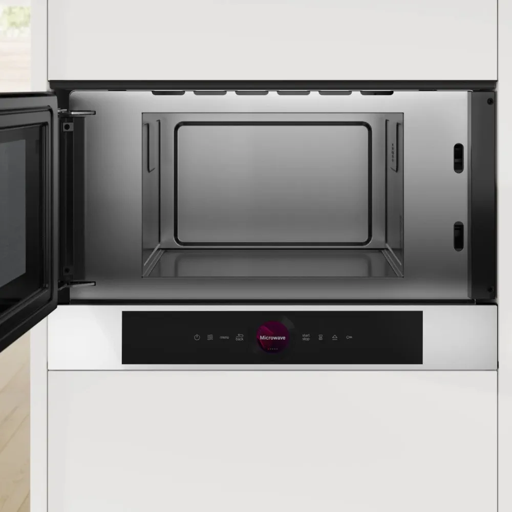 Мікрохвильова піч вбудована Bosch BFL7221W1 (White)