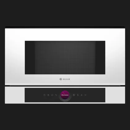 Мікрохвильова піч вбудована Bosch BFL7221W1 (White)