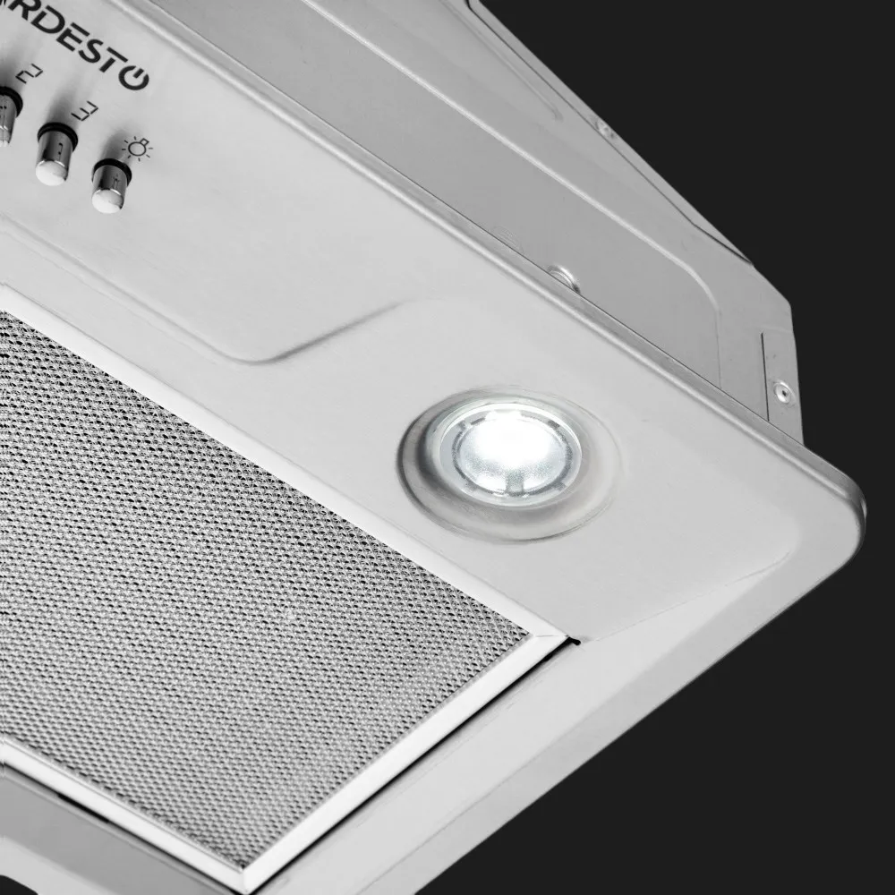 Вытяжка Ardesto встраиваемая, 52см, 450 м3/ч (Stainless Steel) (HFI-F700MINX)