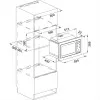 Микроволновая печь встроена Franke Smart FSM 25 MW XS (131.0627.471) (Black)
