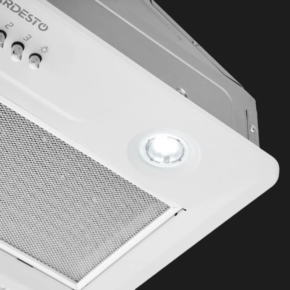 Вытяжка Ardesto встраиваемая, 52см, 450 м3/ч (White) (HFI-F700MW)