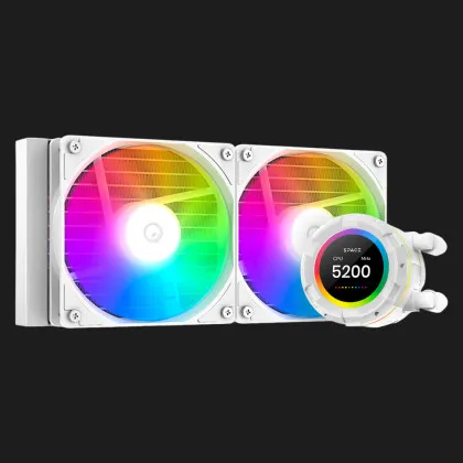 Система водяного охолодження ID-Cooling Space SL XE 240 LCD (White) (SL240 XE White)