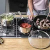 Набір ковшів з кришками KitchenAid SSS (Stainless Steel) (CC005740-001)