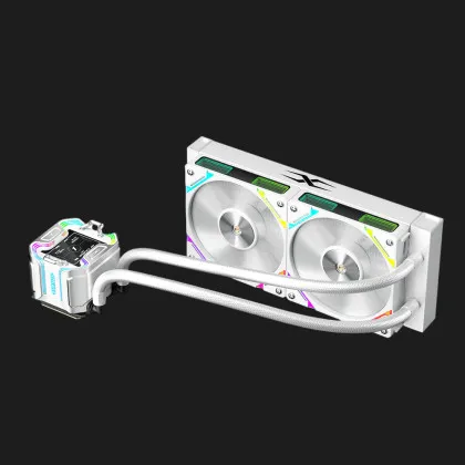 Система водяного охолодження 1stPlayer X- 240 (White) (X-240-WH)