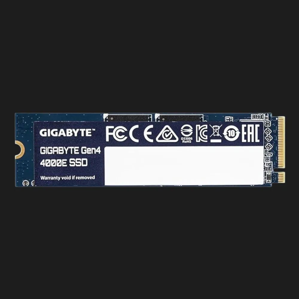 Накопичувач SSD Gigabyte Gen4 4000E 500GB NVMe PCIe 4.0 (G440E500G)